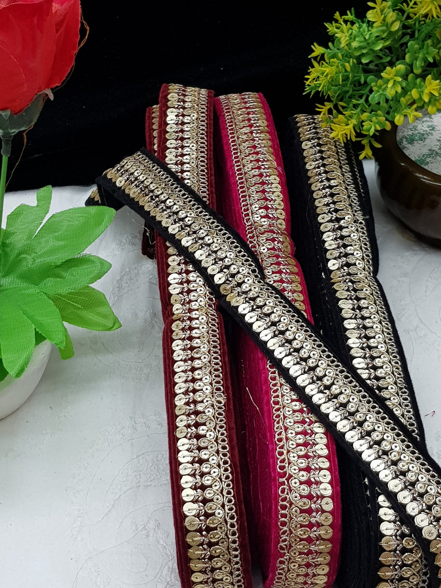 LC12070 - Fancy Indian Lace – Fancy Button Corner