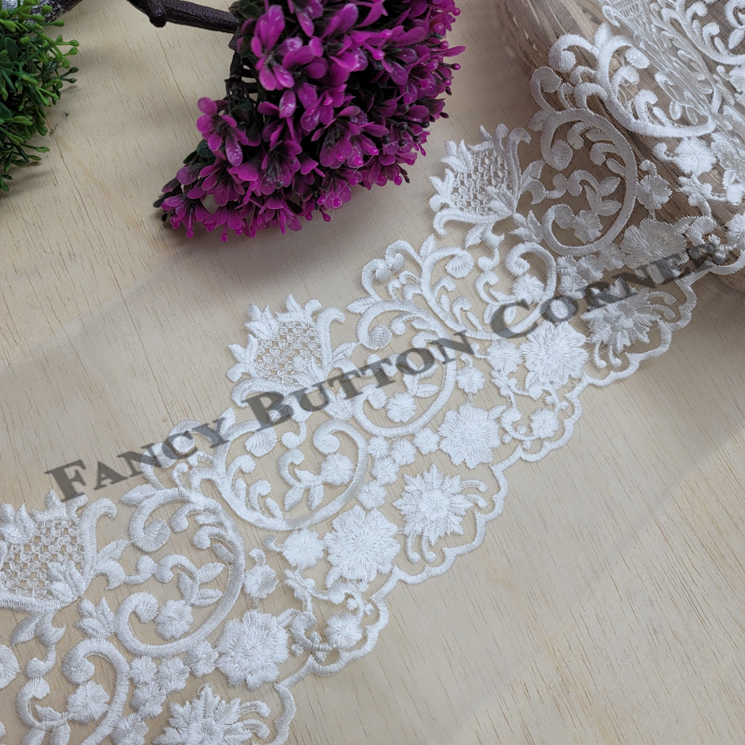 BD00144 - Pure Organza Border