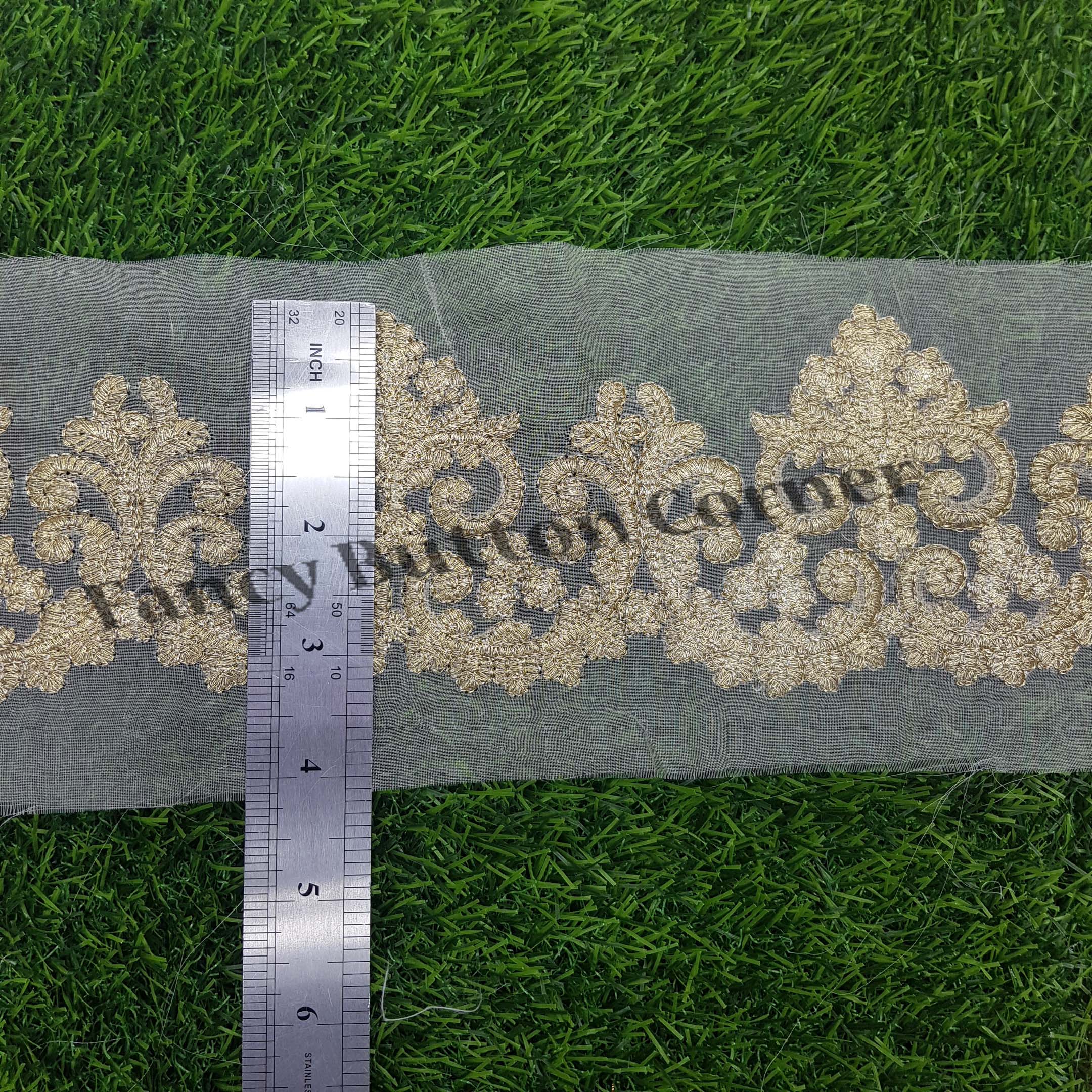 BD00208 - Pure Organza Border