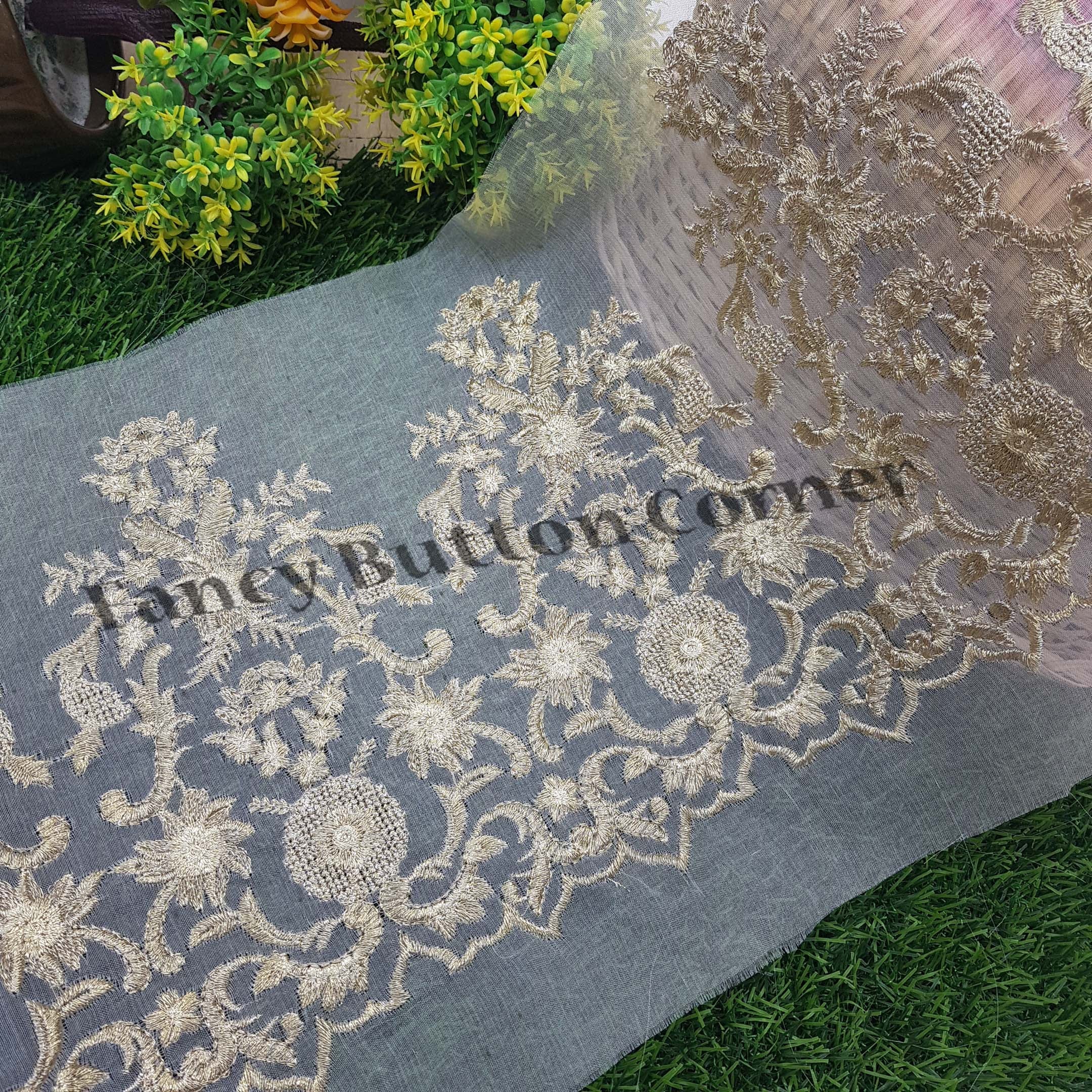 BD00207 - Pure Organza Border