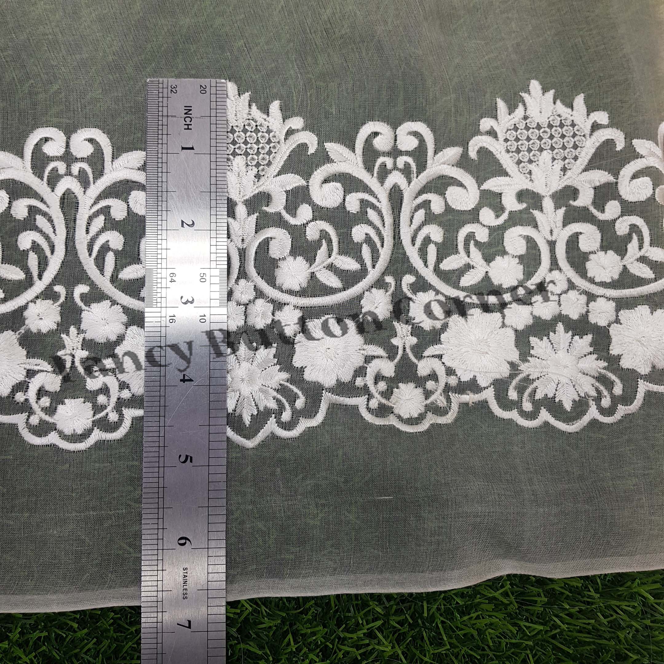 BD00200 - Pure Organza Border